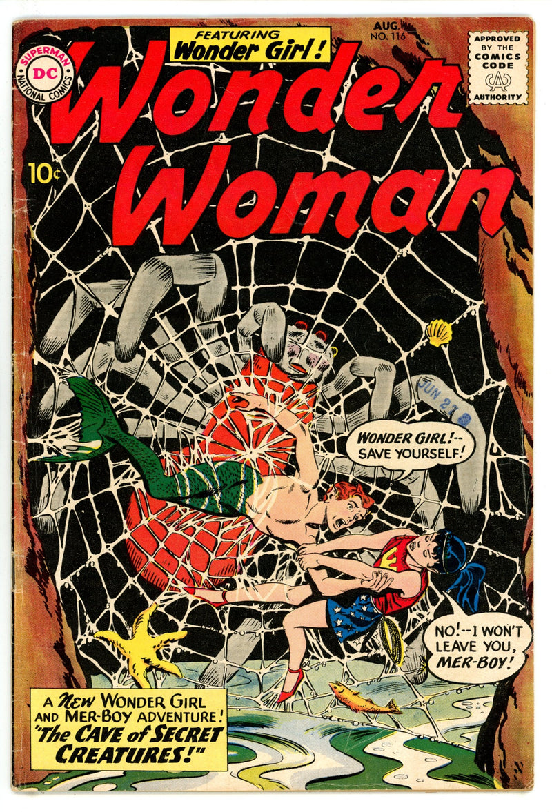 Wonder Woman Vol 1 116 VG/FN (5.0) (1960) 