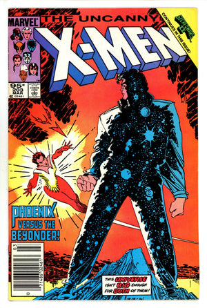 The Uncanny X-Men Vol 1 203 Canadian Variant VF- (1986)