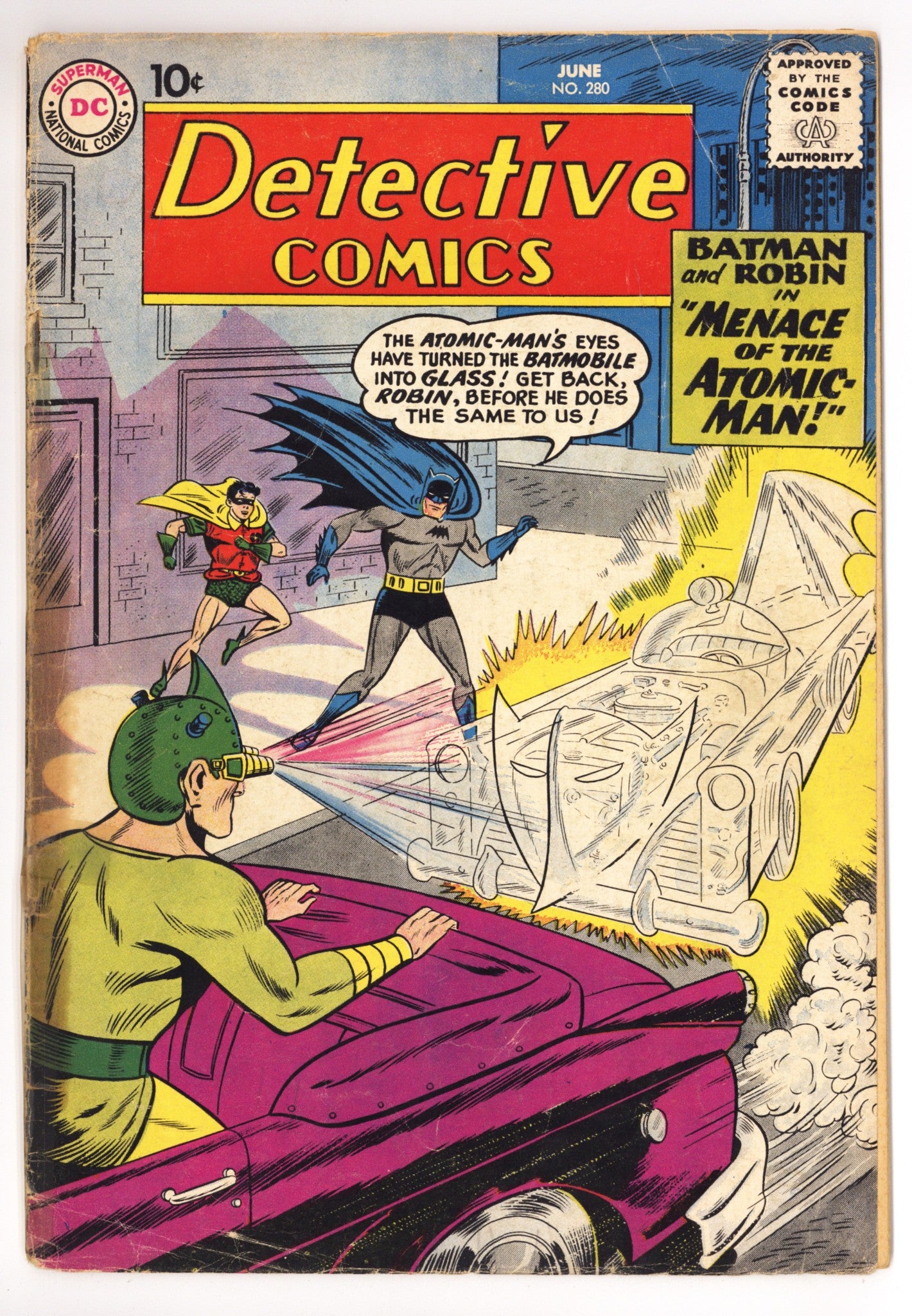 Detective Comics Vol 1 280 VG- (3.5) (1960) 