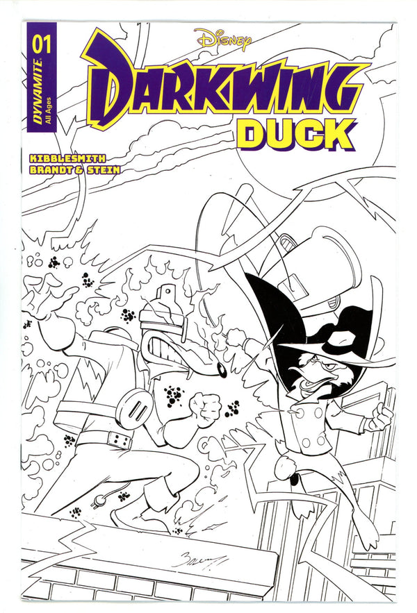 Darkwing Duck 1 Bagley B&W Incentive Variant (2025)