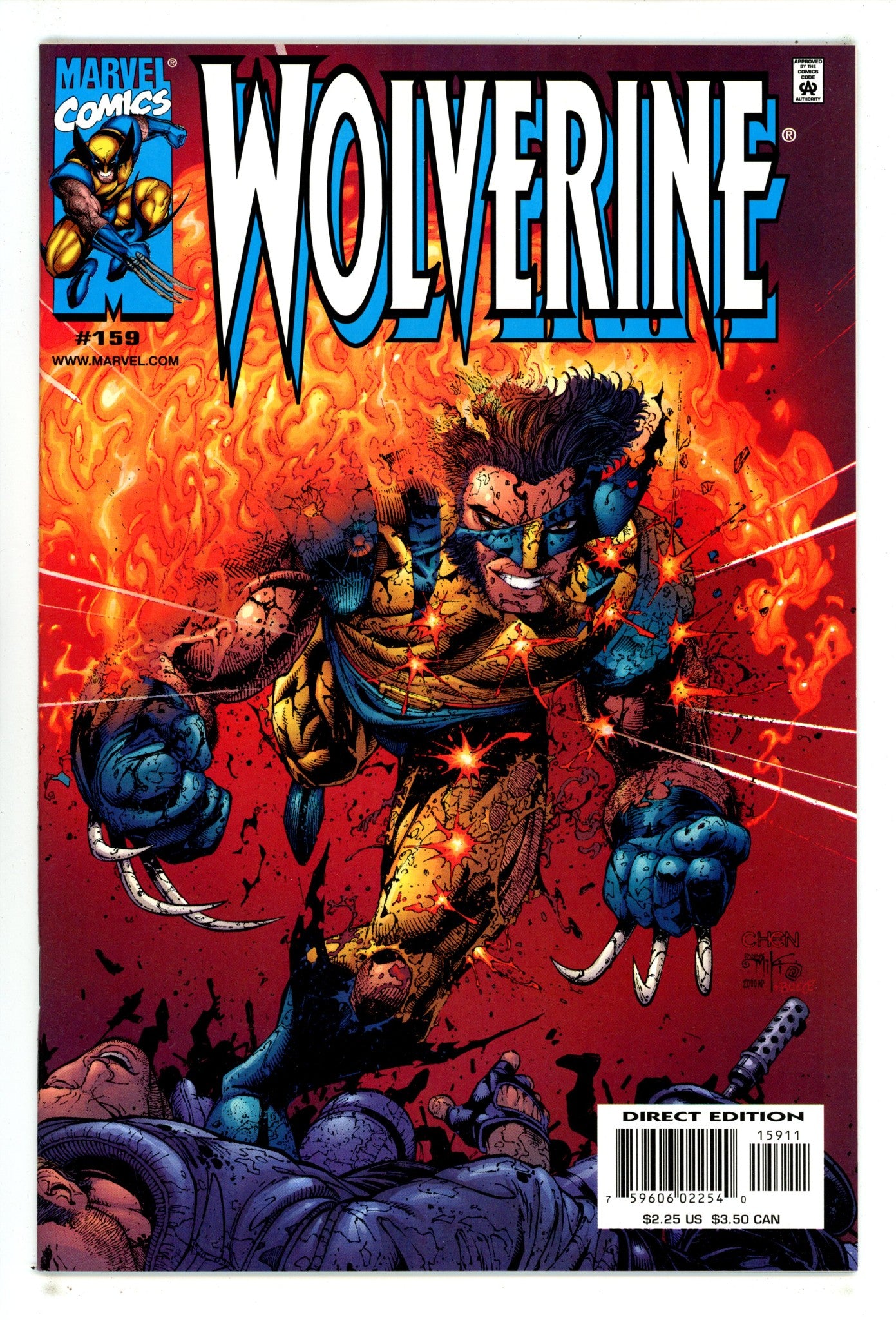 Wolverine Vol 2 159 High Grade (2001) 