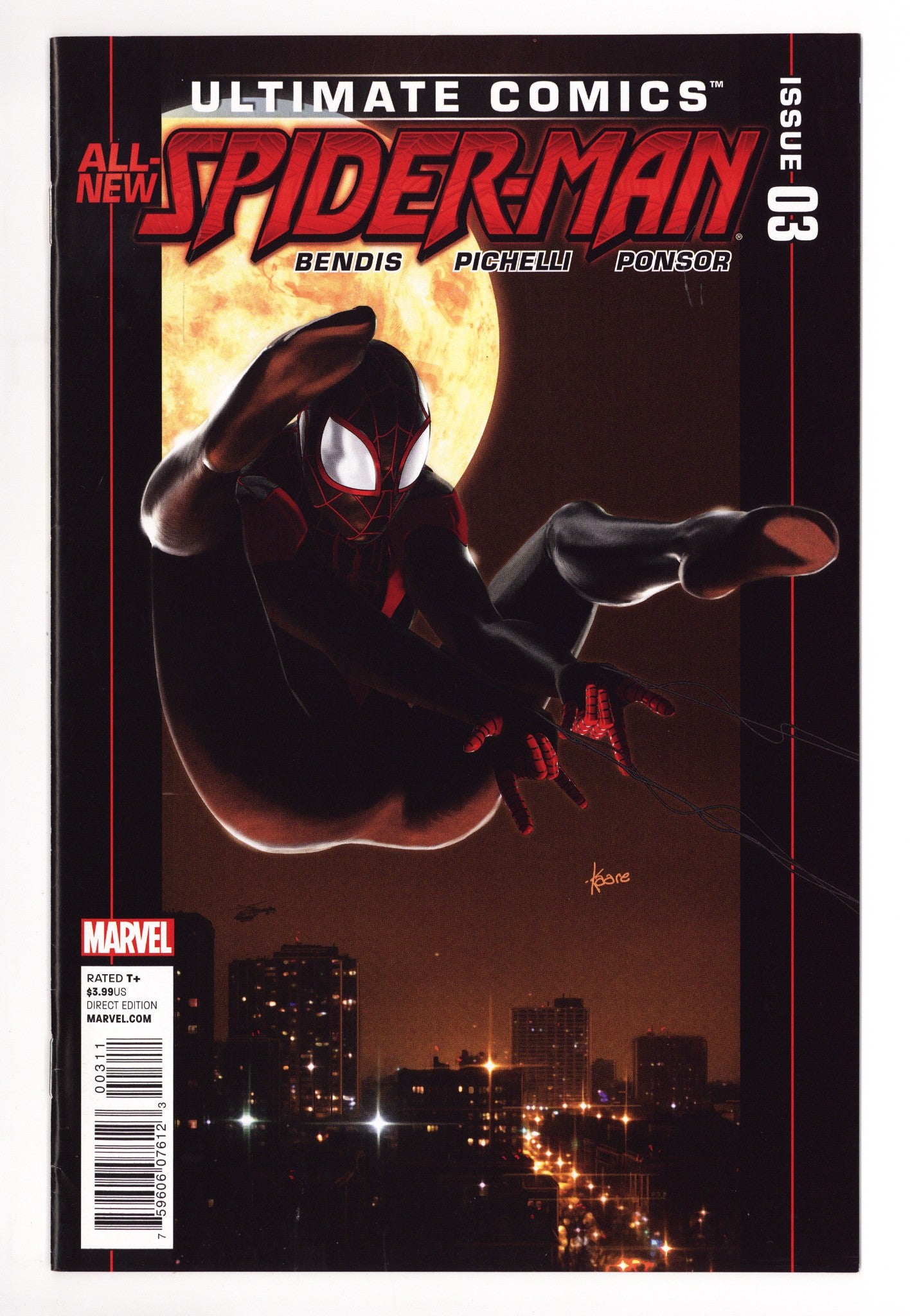 Ultimate Comics Spider-Man Vol 2 3 VF (8.0) (2011) 