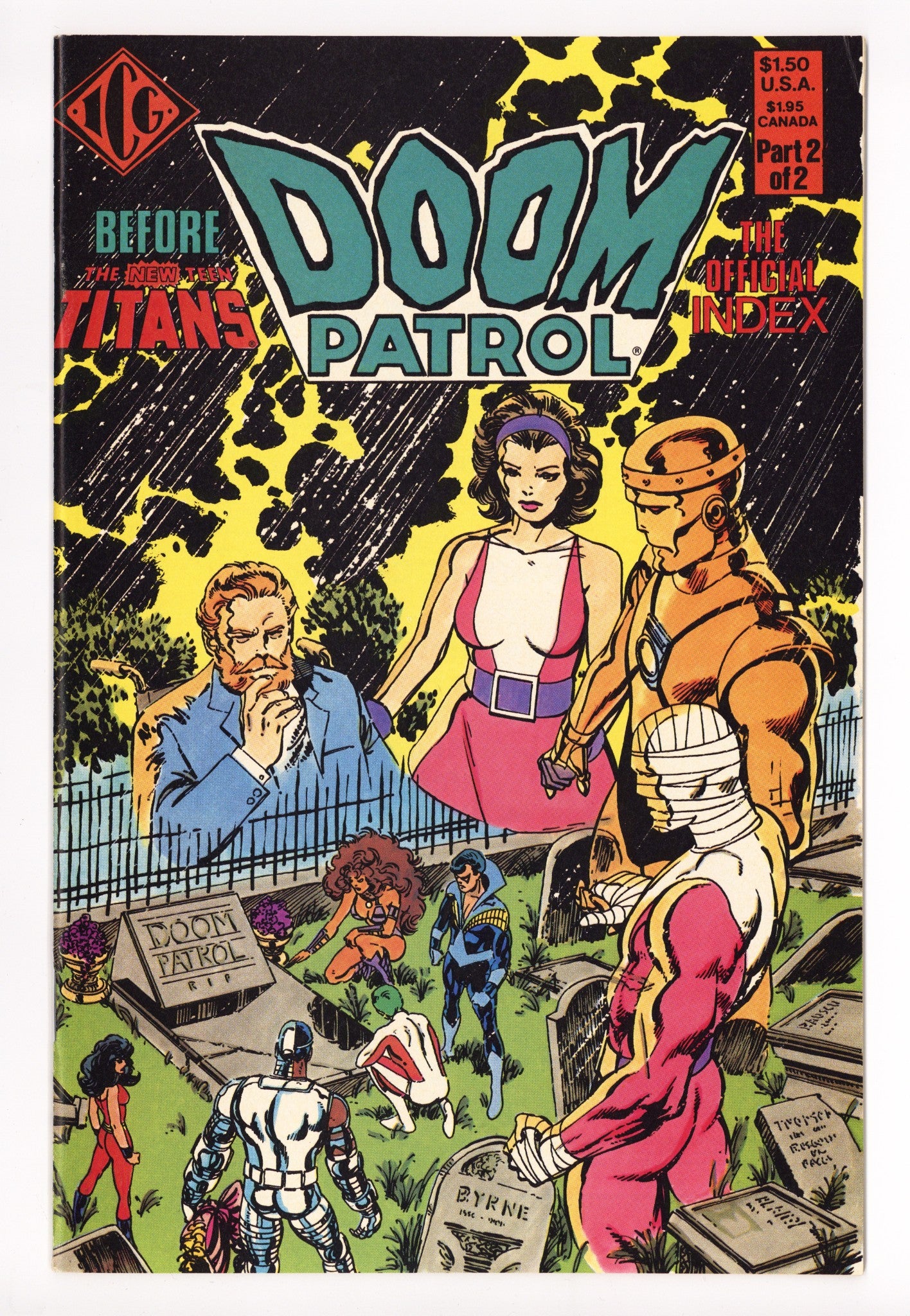 The Official Doom Patrol Index 2 High Grade (1986) 