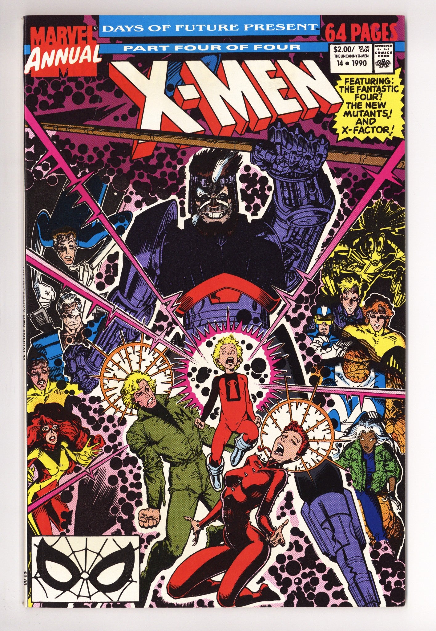 X-Men Annual Vol 1 14 NM- (9.2) (1990) 