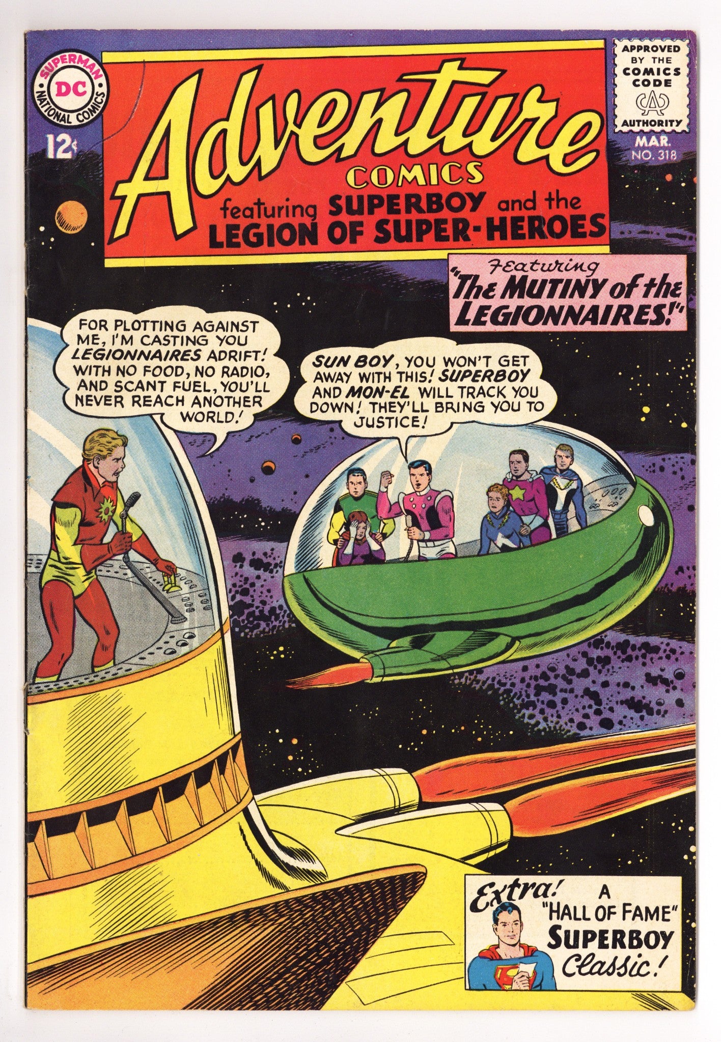 Adventure Comics Vol 1 318  FN (6.0)   (1964)        