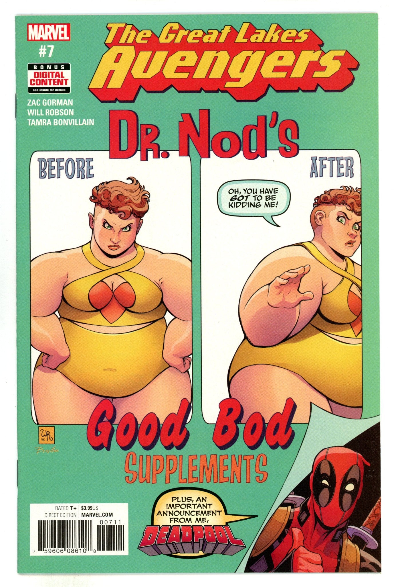 Great Lakes Avengers  7  High Grade  (2017)  