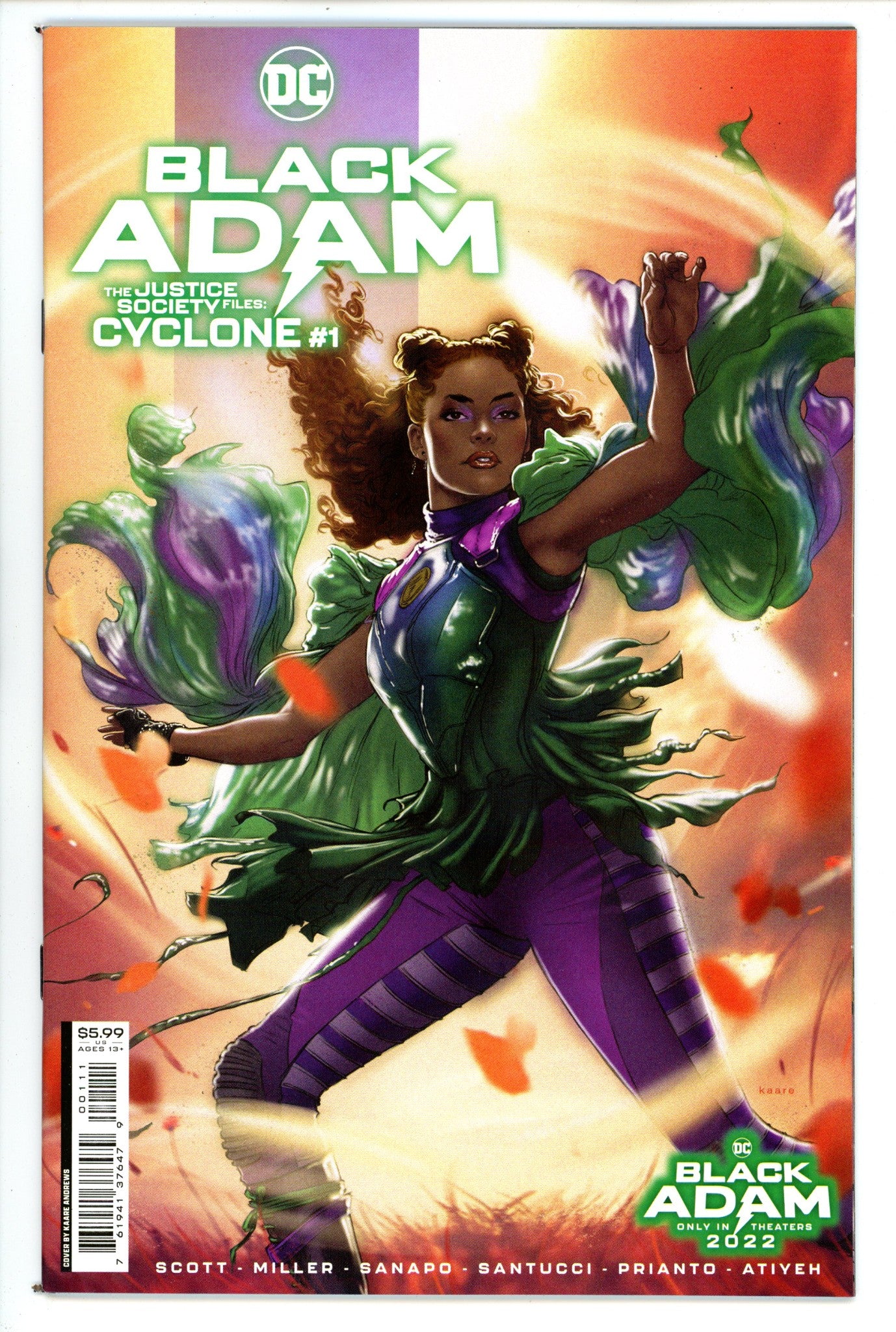 Black Adam - The Justice Society Files: Cyclone1High Grade(2022)