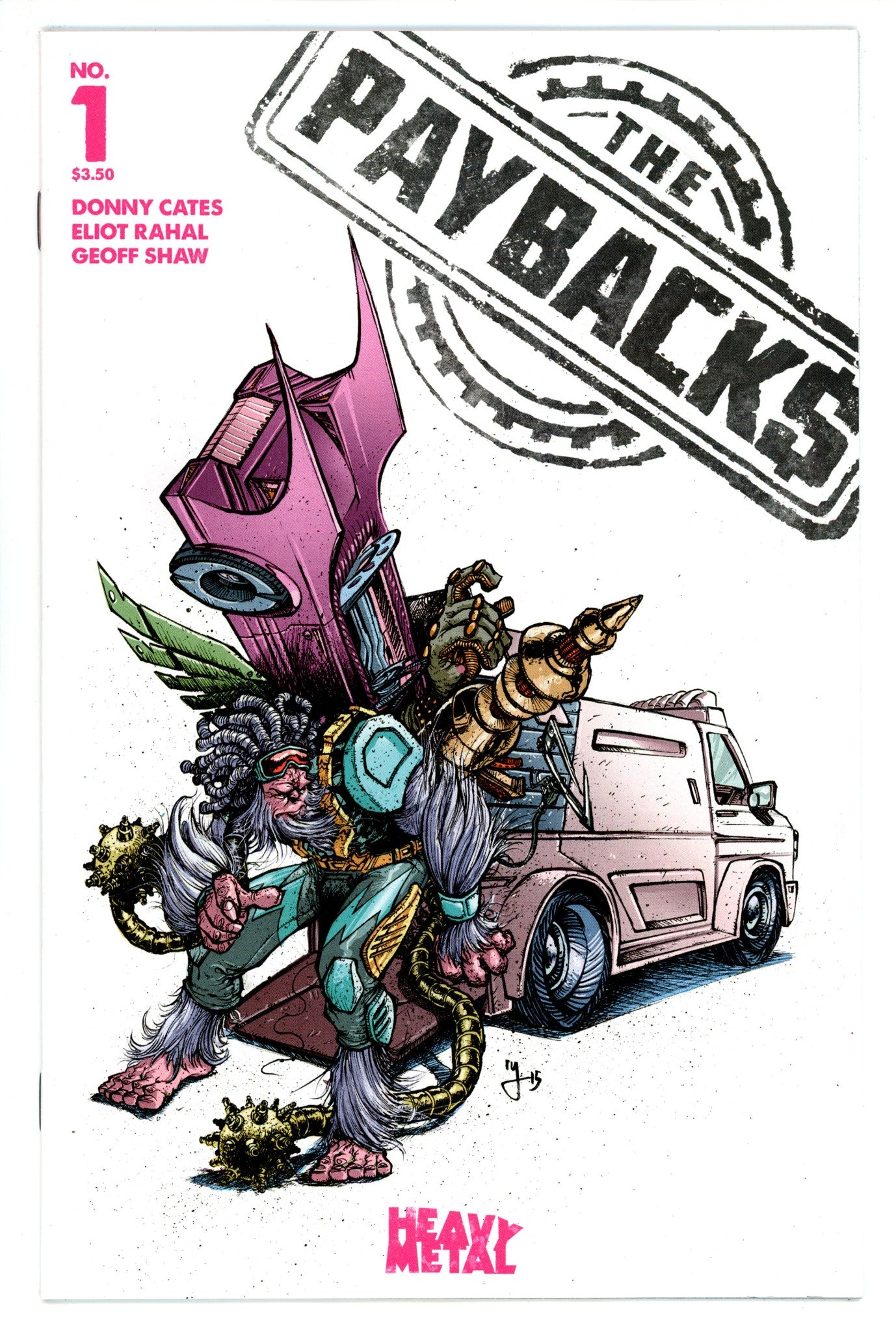 The Paybacks 1 High Grade (2016) Baltazar Variant 
