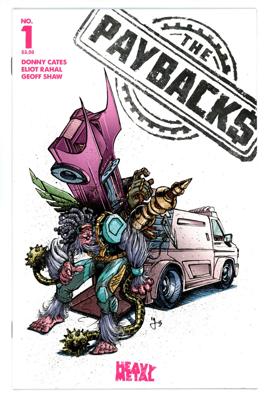 The Paybacks 1 High Grade (2016) Baltazar Variant 