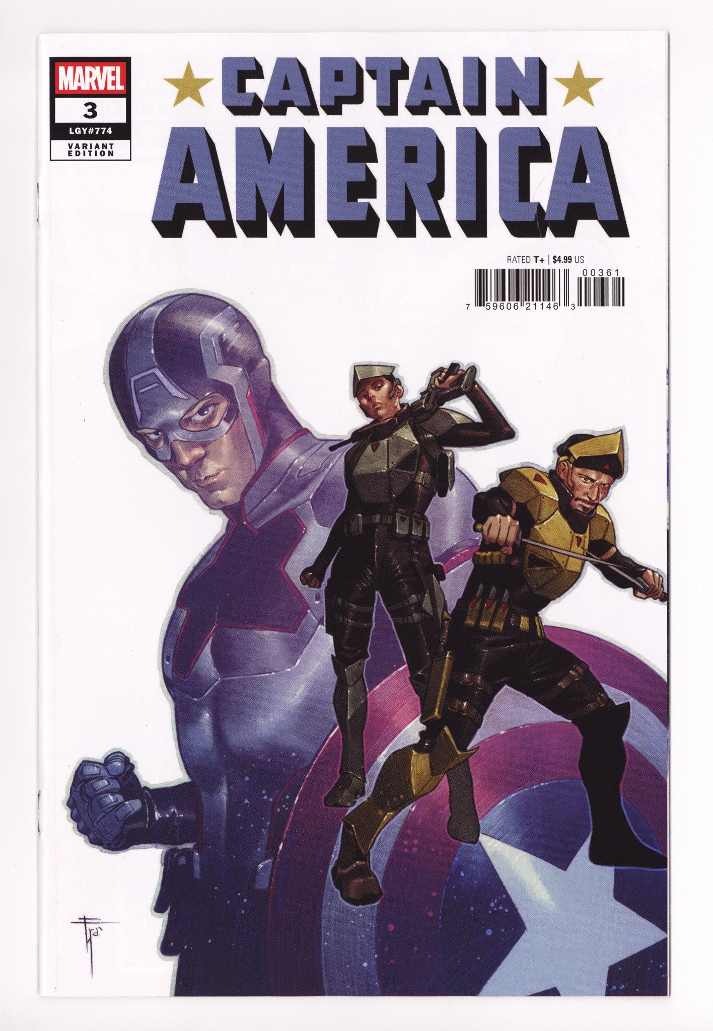 Captain America Vol 12 3 Mobili Variant (2025)