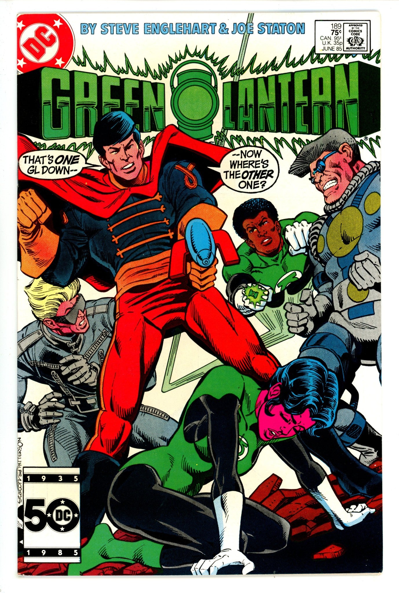 Green Lantern Vol 2 189 High Grade (1985) 