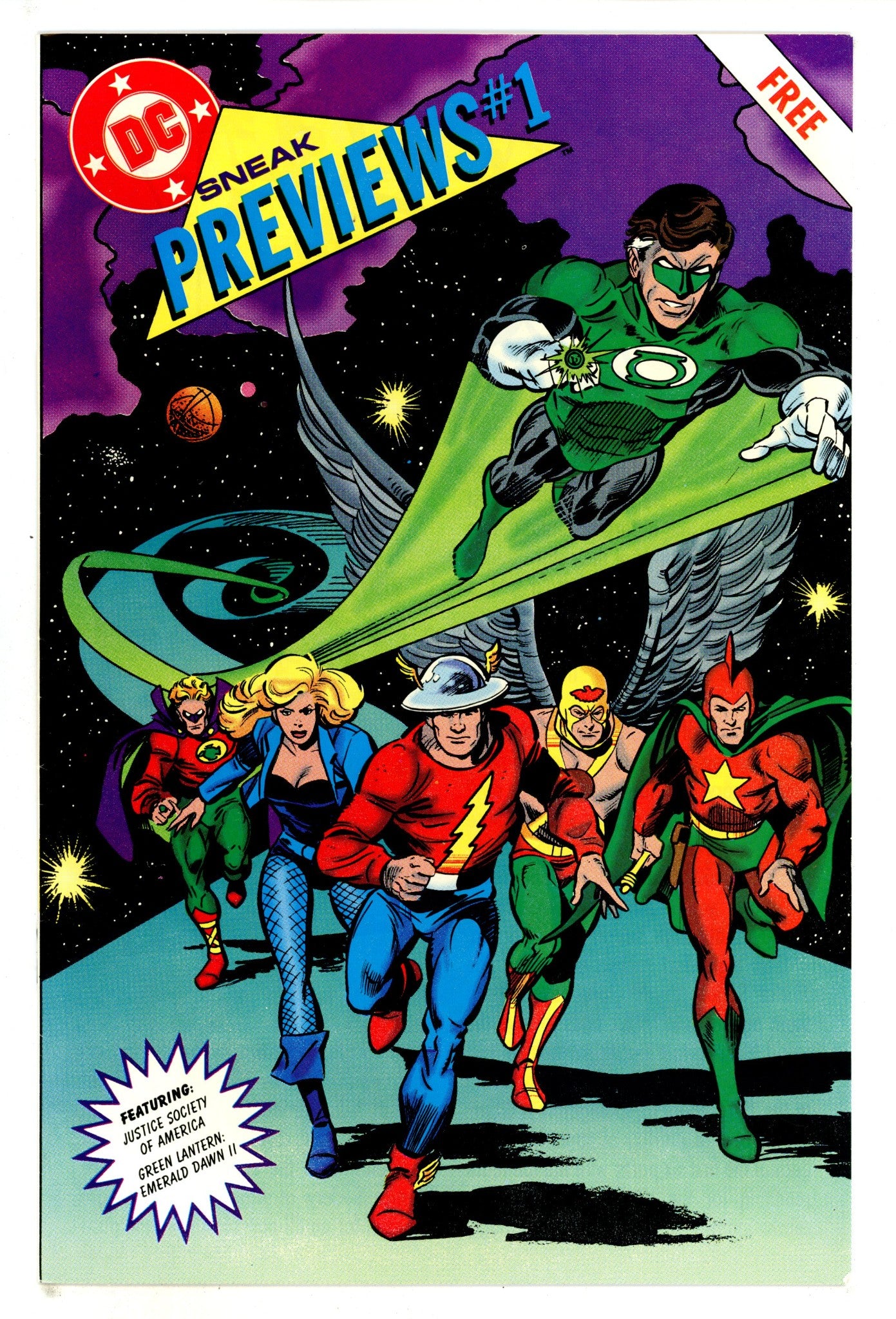 DC Sneak Preview 1 High Grade (1991) 