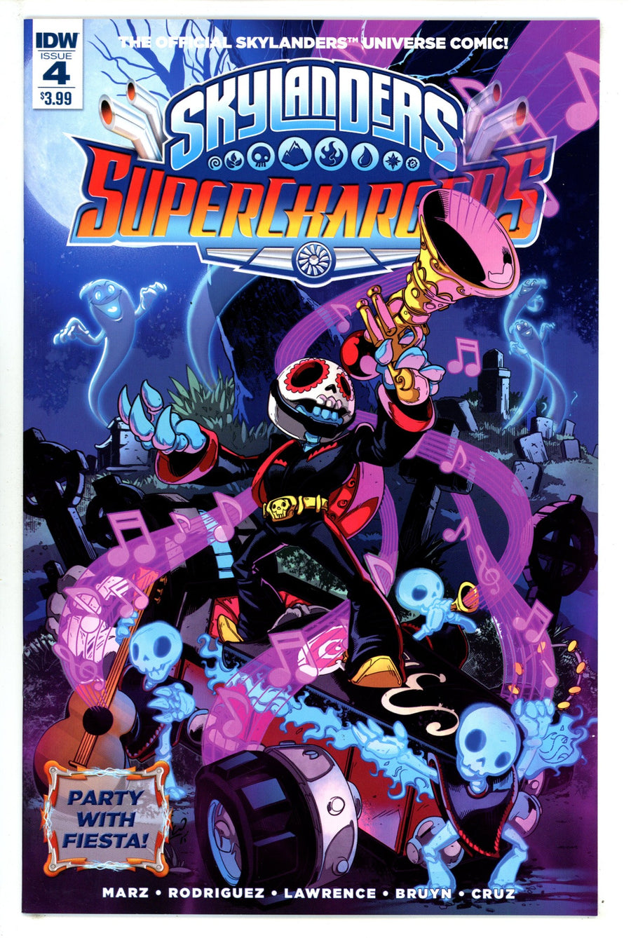 Skylanders: Superchargers 4 VF+ (8.5) (2016) 