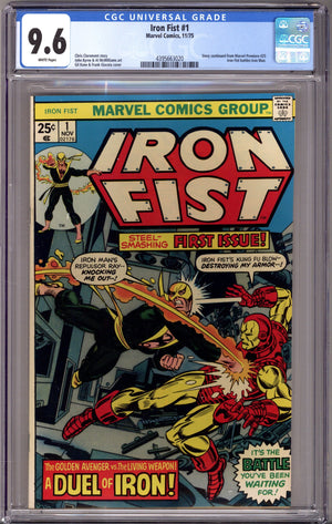 Iron Fist Vol 1 1 CGC 9.6 (NM+) (1975)