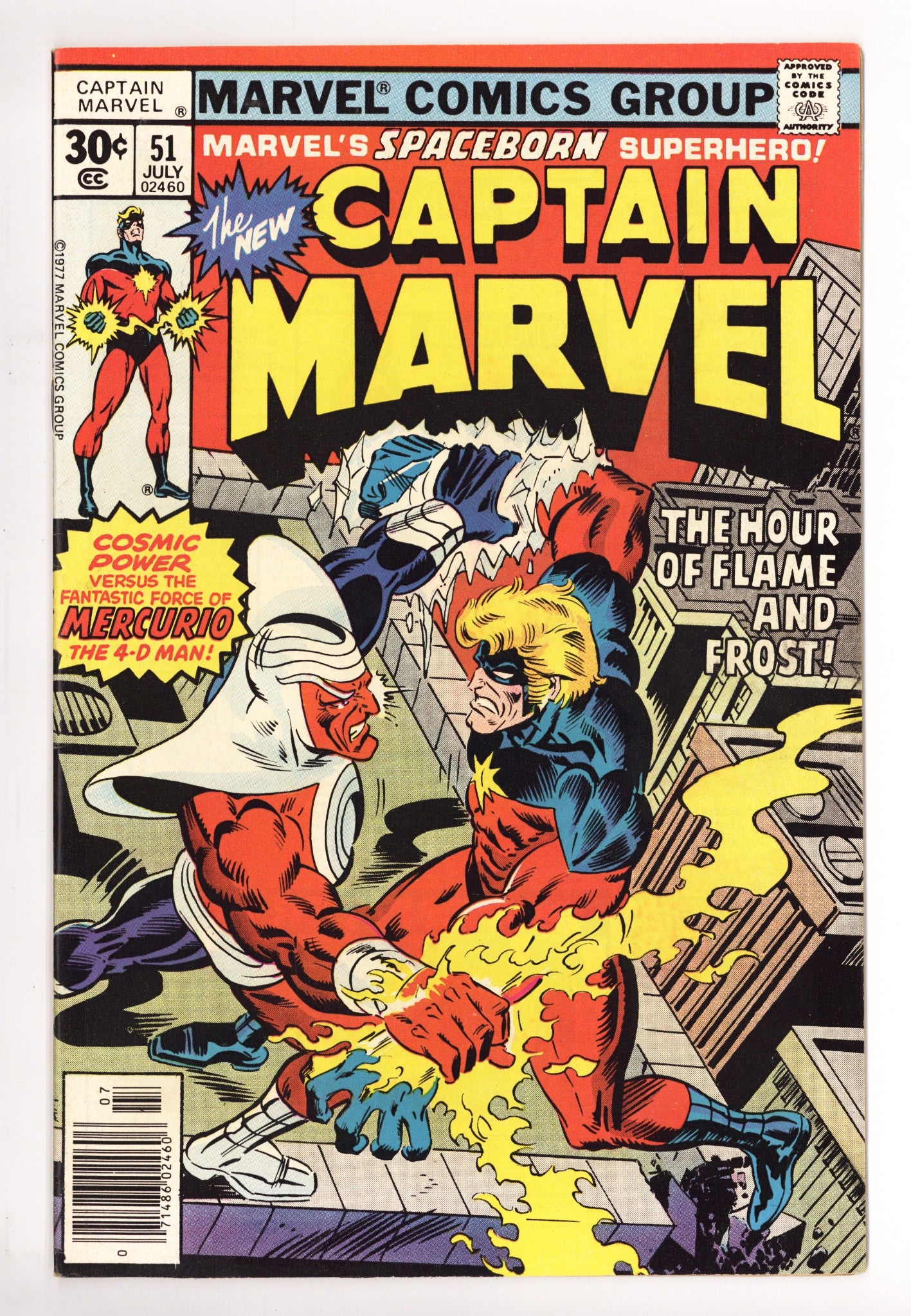 Captain Marvel Vol 1 51 Mid Grade (1977) 
