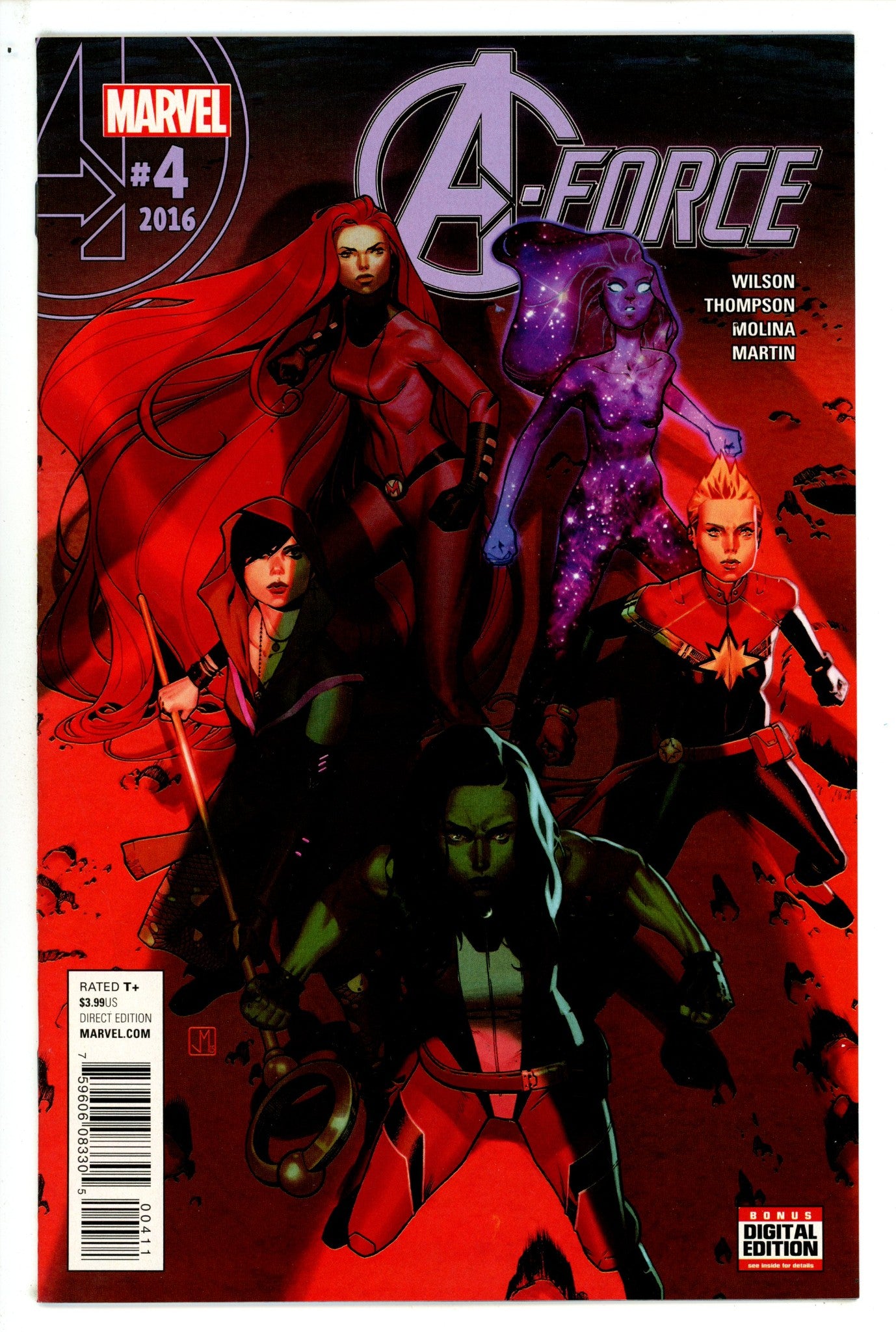 A-Force Vol 2 4 High Grade (2015) 