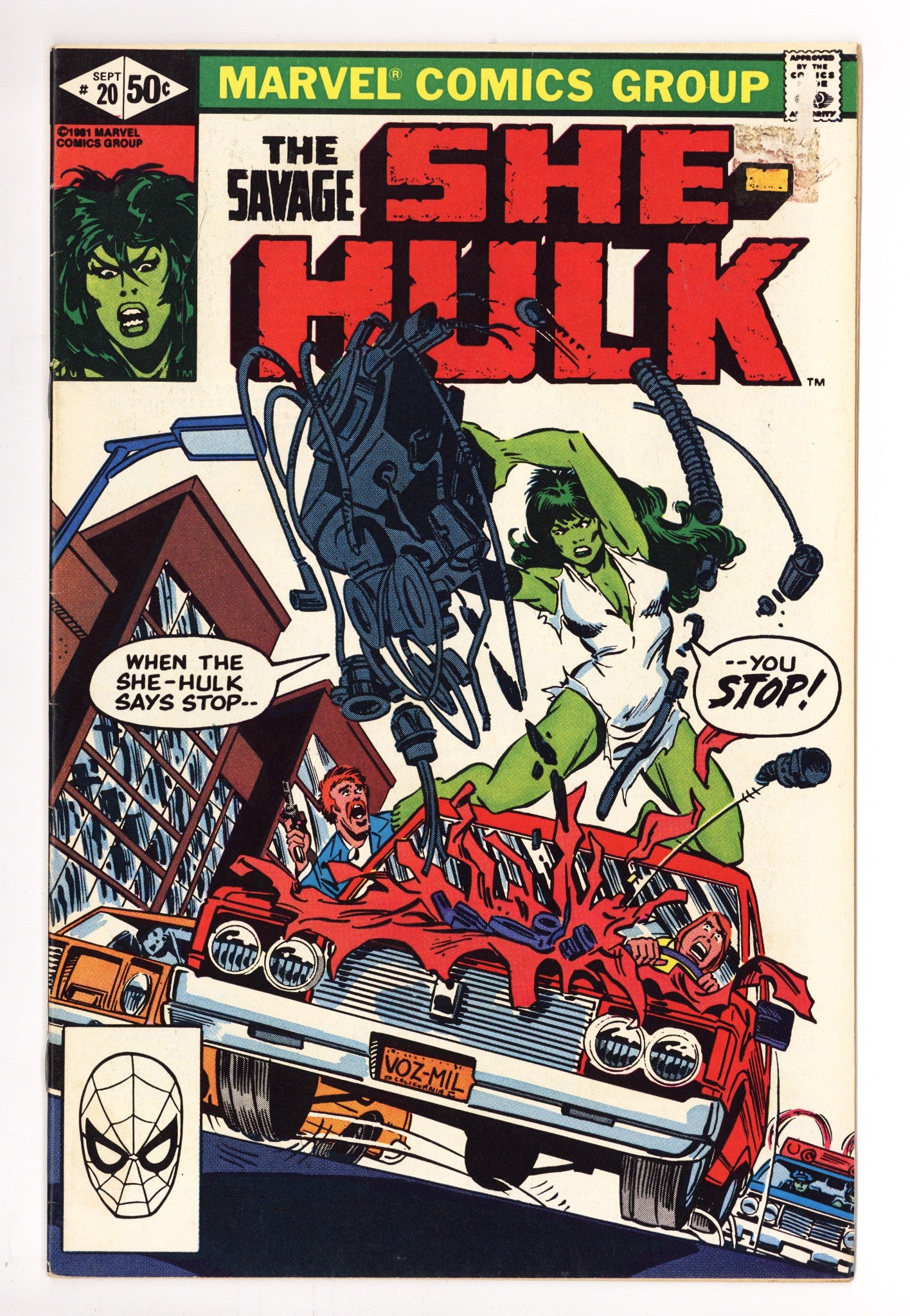 The Savage She-Hulk 20 Low Grade (1981) 