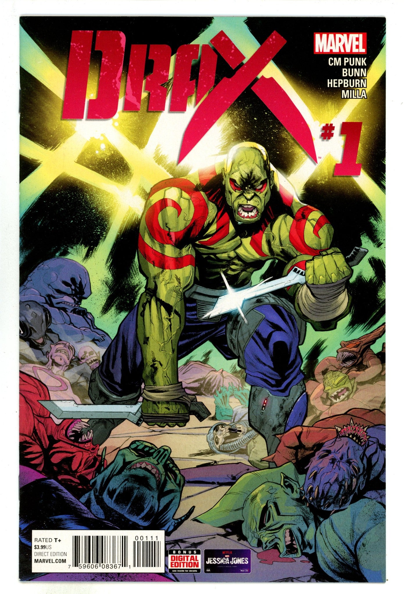 Drax Vol 1 1 High Grade (2016) 