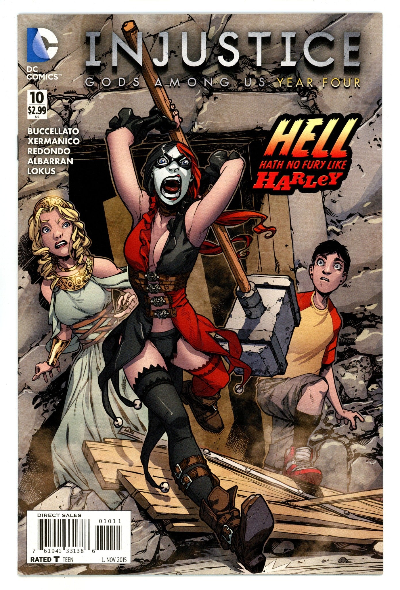 Injustice: Gods Among Us Year Four 10 High Grade (2015) 