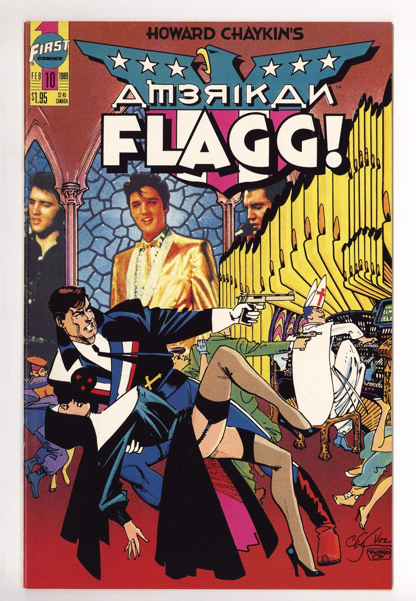 Howard Chaykin's American Flagg! Vol 2 10 High Grade (1989) 