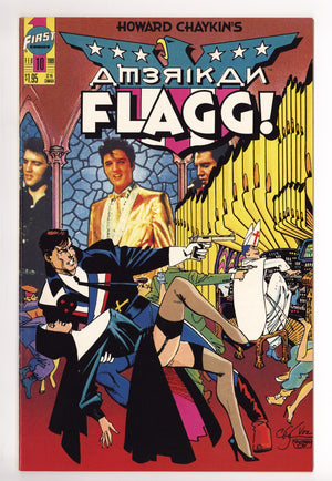 Howard Chaykin's American Flagg! Vol 2 10 High Grade (1989)