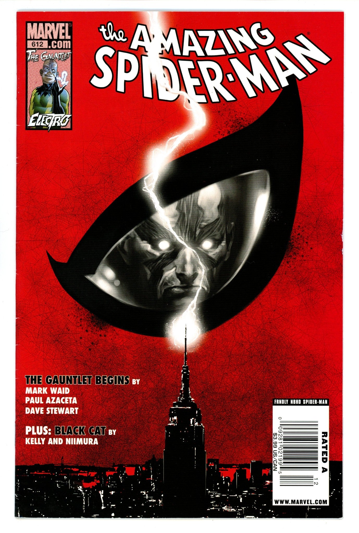 The Amazing Spider-Man Vol 2 612 FN+ (6.5) (2010) Newsstand 