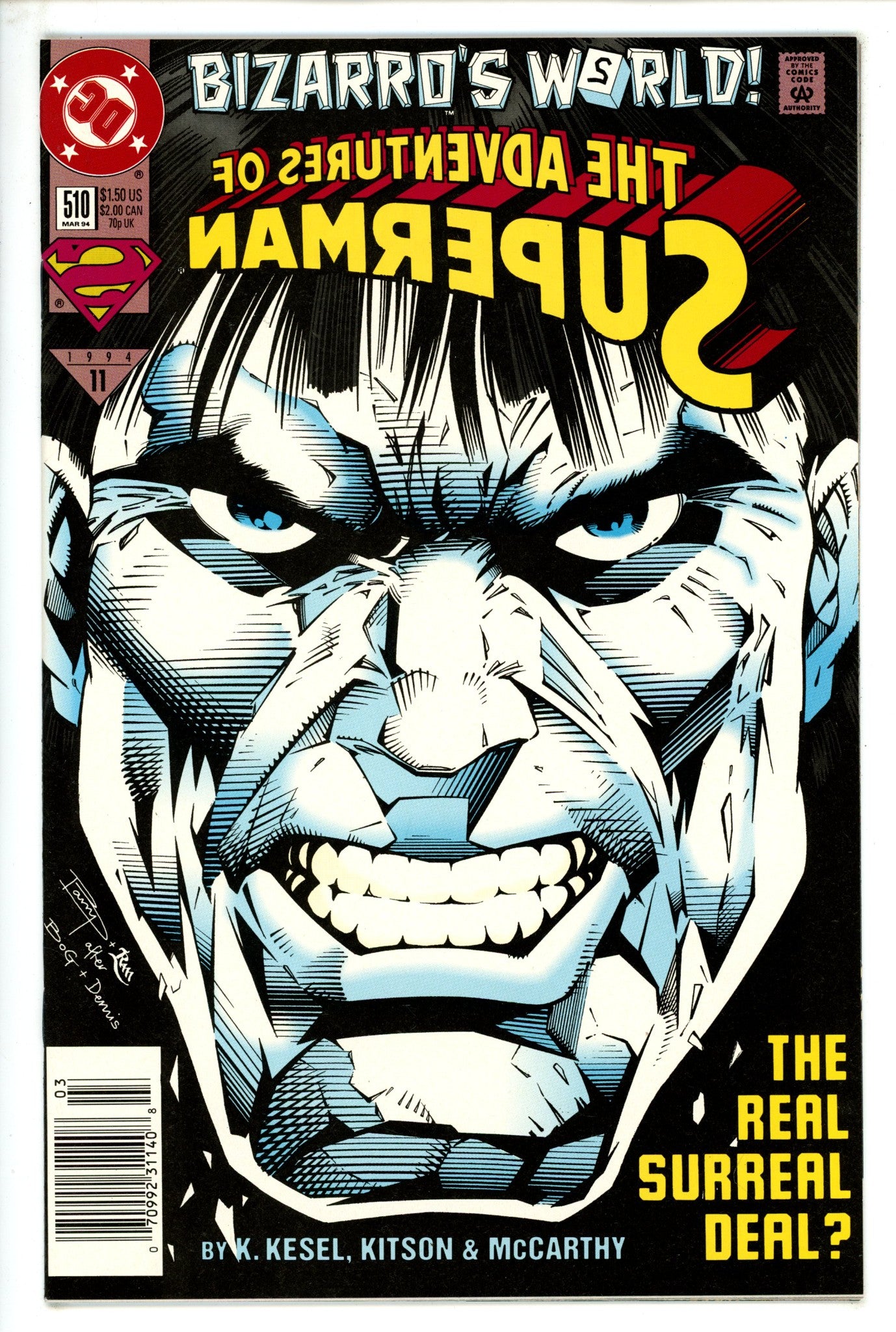 Adventures of Superman Vol 1 510 Newsstand NM (1994)