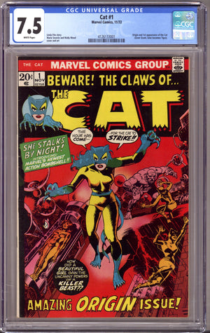 The Cat 1 CGC 7.5 (VF-) (1972)