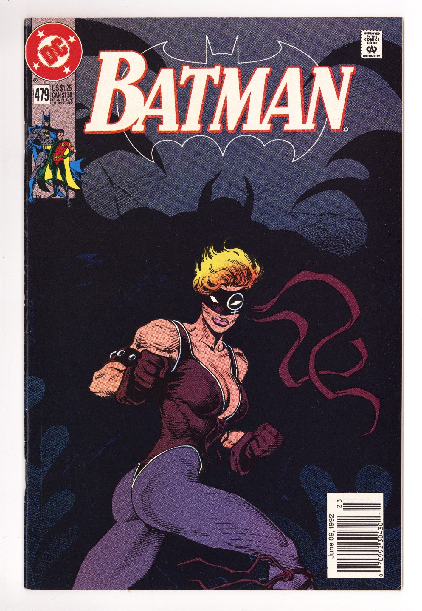 Batman Vol 1 479 Mid Grade (1992) Newsstand 