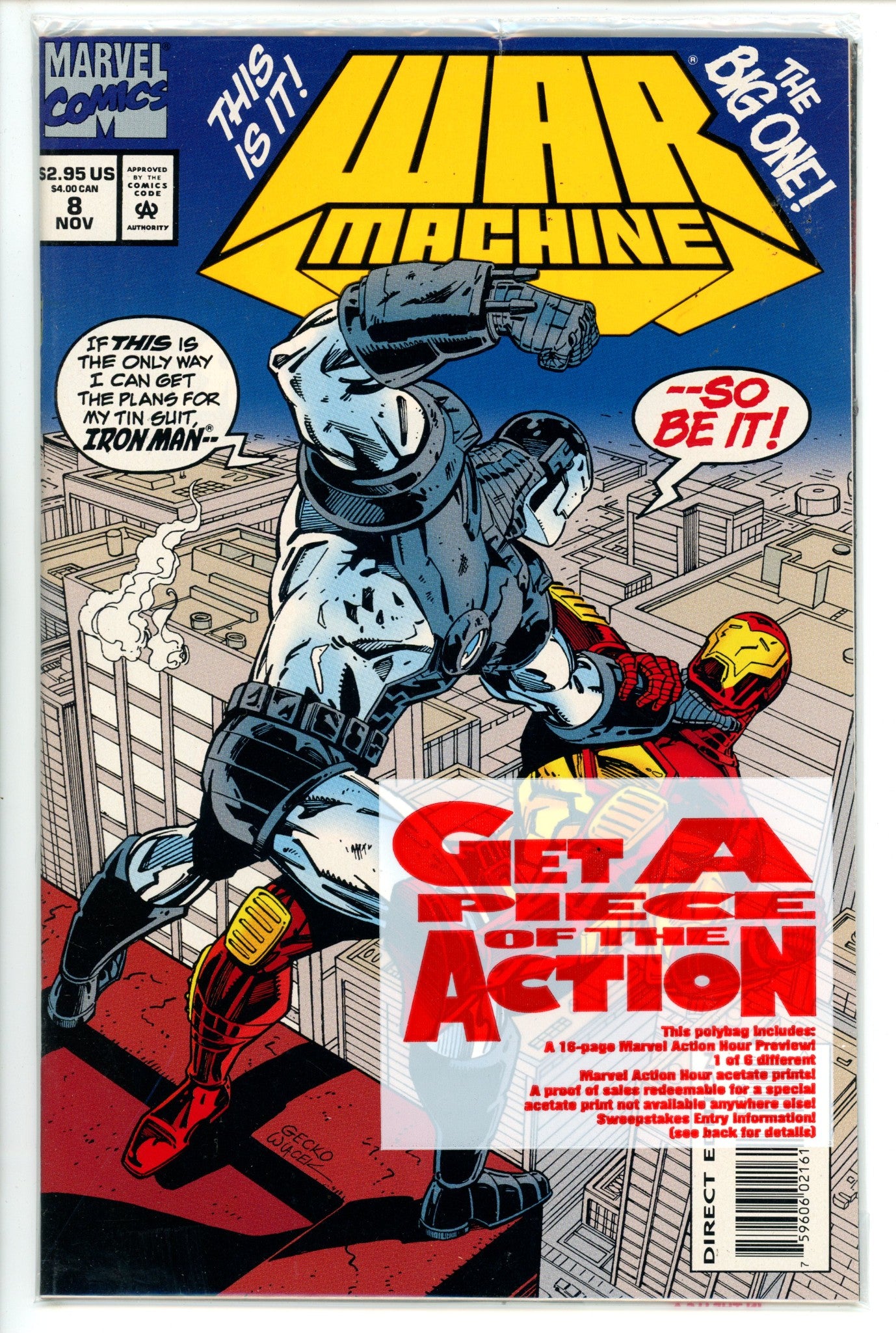 War Machine Vol 1 8 (1994)