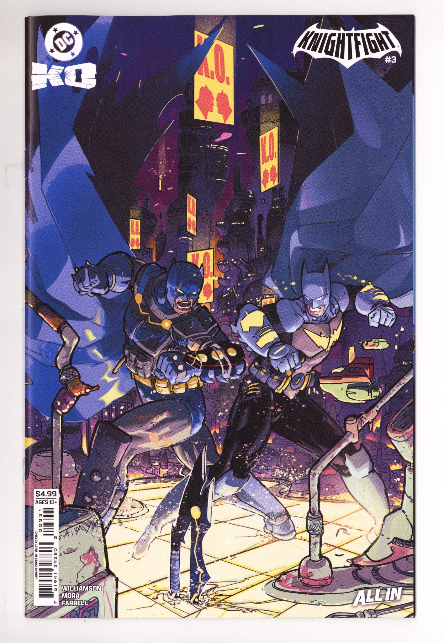 DC K.O. Knightfight 3 Rossmo Variant (2025)