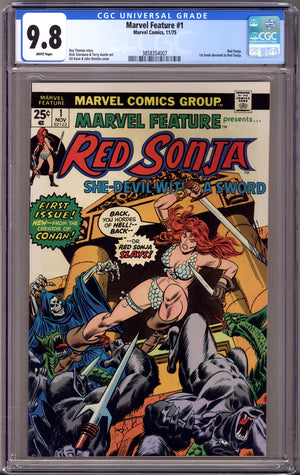 Marvel Feature Vol 2 1 CGC 9.8 (NM/M) (1975)