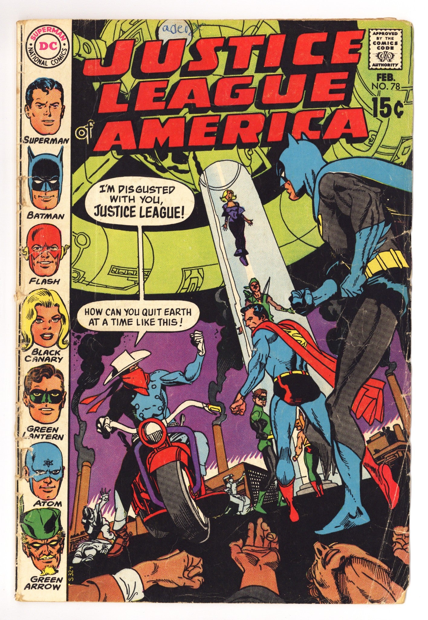 Justice League of America Vol 1 78 GD/VG (3.0) (1970) 