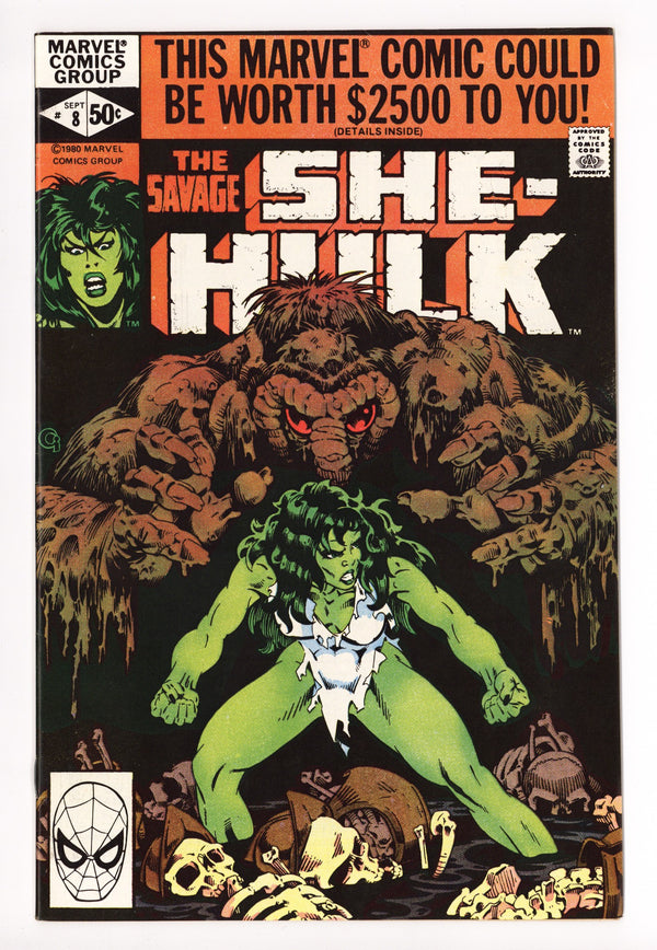 The Savage She-Hulk 8 VF/NM (9.0) (1980)