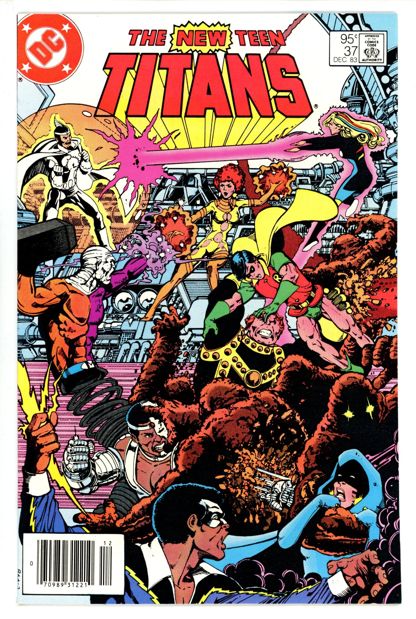 The New Teen Titans Vol 1 37 Canadian Price Variant NM- (9.2) (1983)