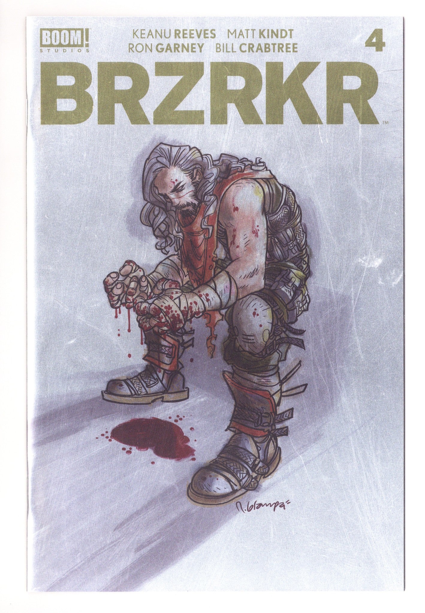 Brzrkr 4 High Grade (2021) Grampa Foil Variant 