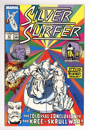 Silver Surfer Vol 3 31 Mid Grade (1989)