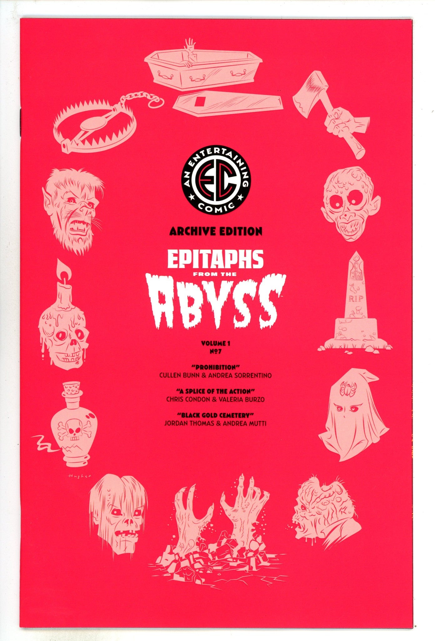 EC Epitaphs From The Abyss  7 Hughes  Incentive Variant NM  (2025)