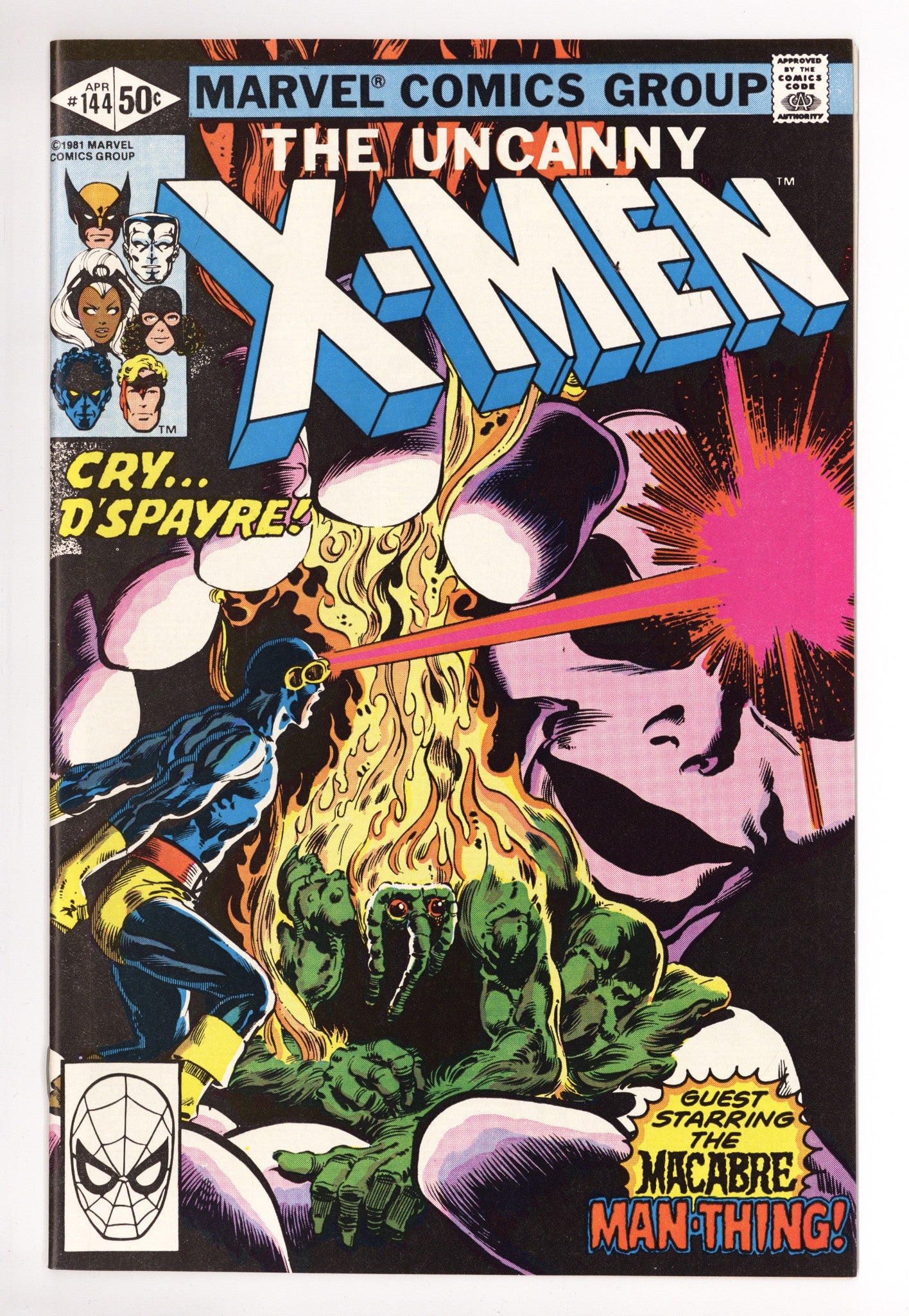 The Uncanny X-Men Vol 1 144 VF+ (8.5) (1981) 
