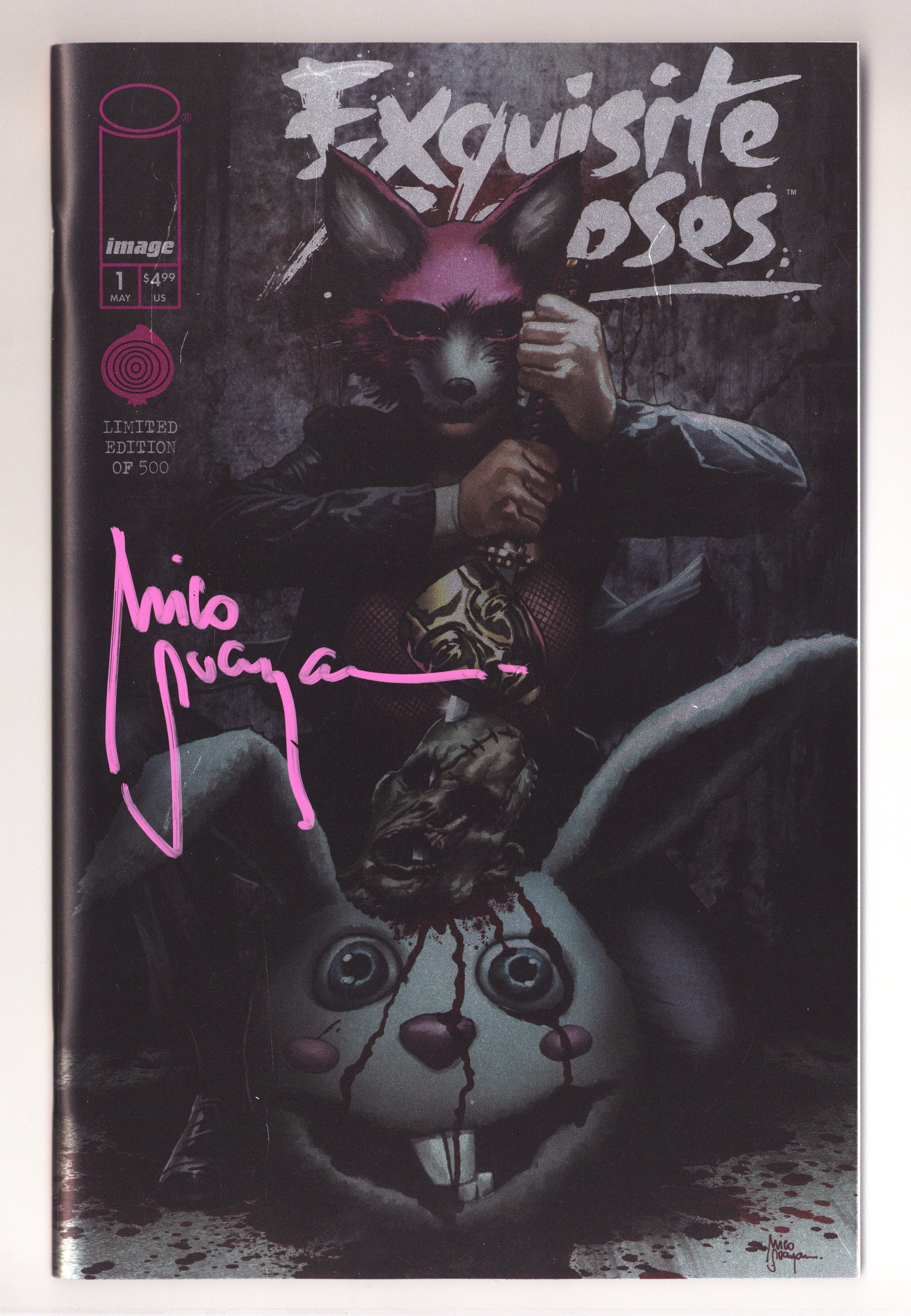 Exquisite Corpses 1 NM (9.4) (2025) Suayan Foil Exclusive Variant Signed x1 Cover Mico Suayan 