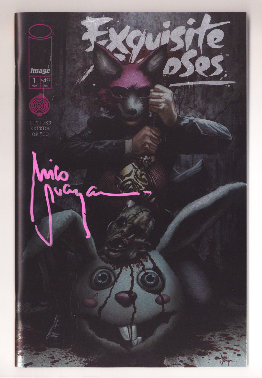 Exquisite Corpses 1 NM (9.4) (2025) Suayan Foil Exclusive Variant Signed x1 Cover Mico Suayan 