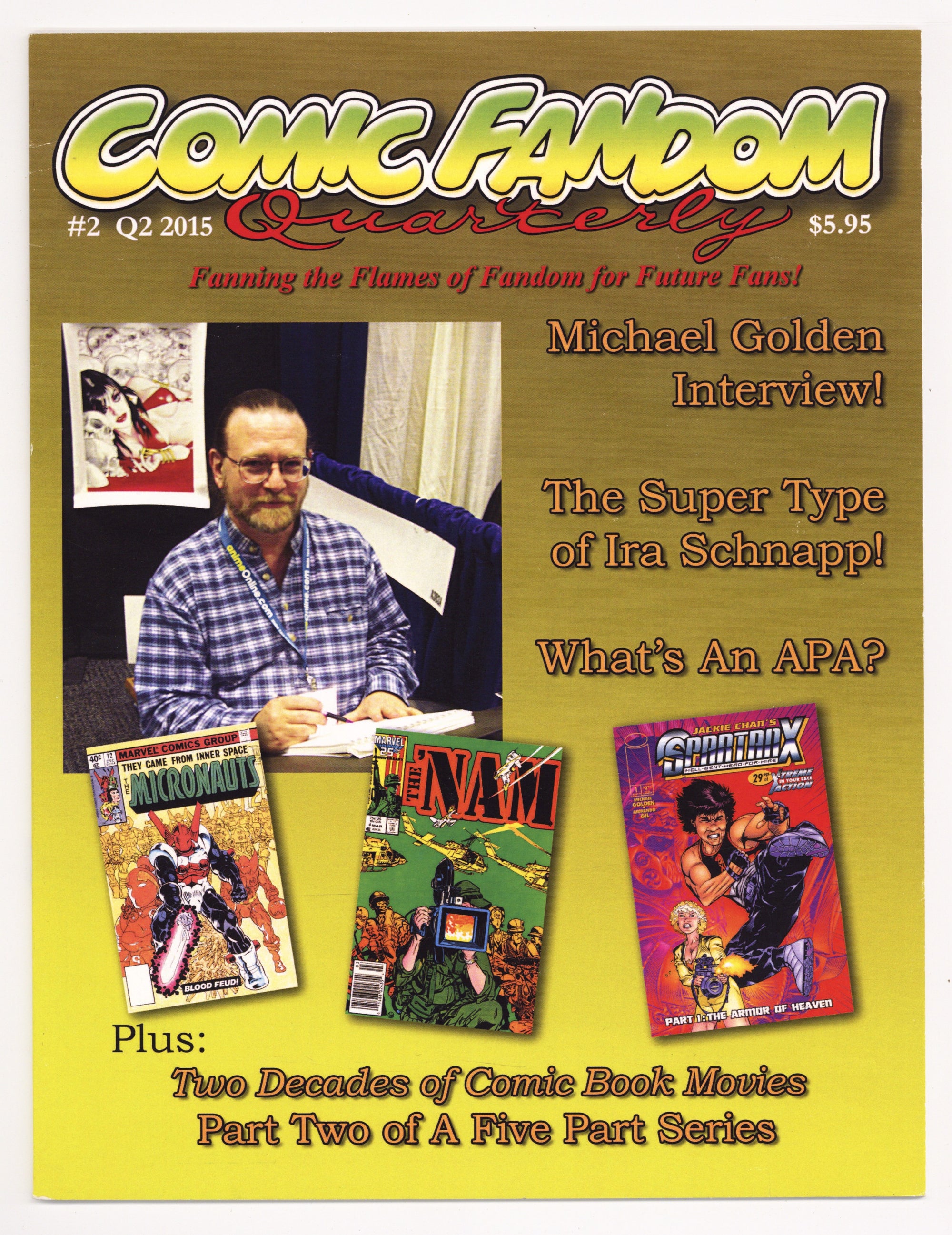 Comic Fandom Quarterly 2 Mid Grade (2015) 
