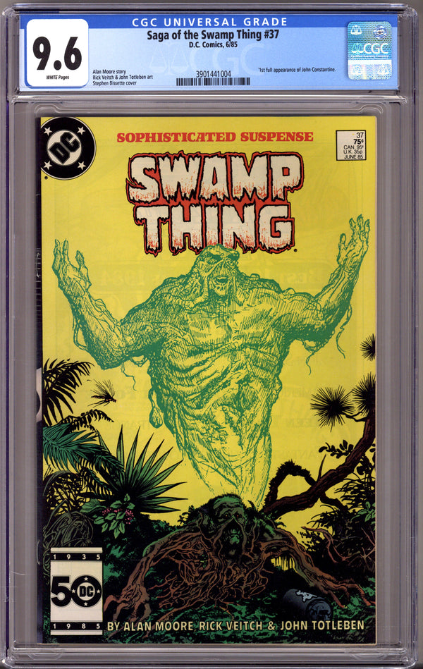 The Saga of Swamp Thing Vol 2 37 CGC 9.6 (NM+) (1985)