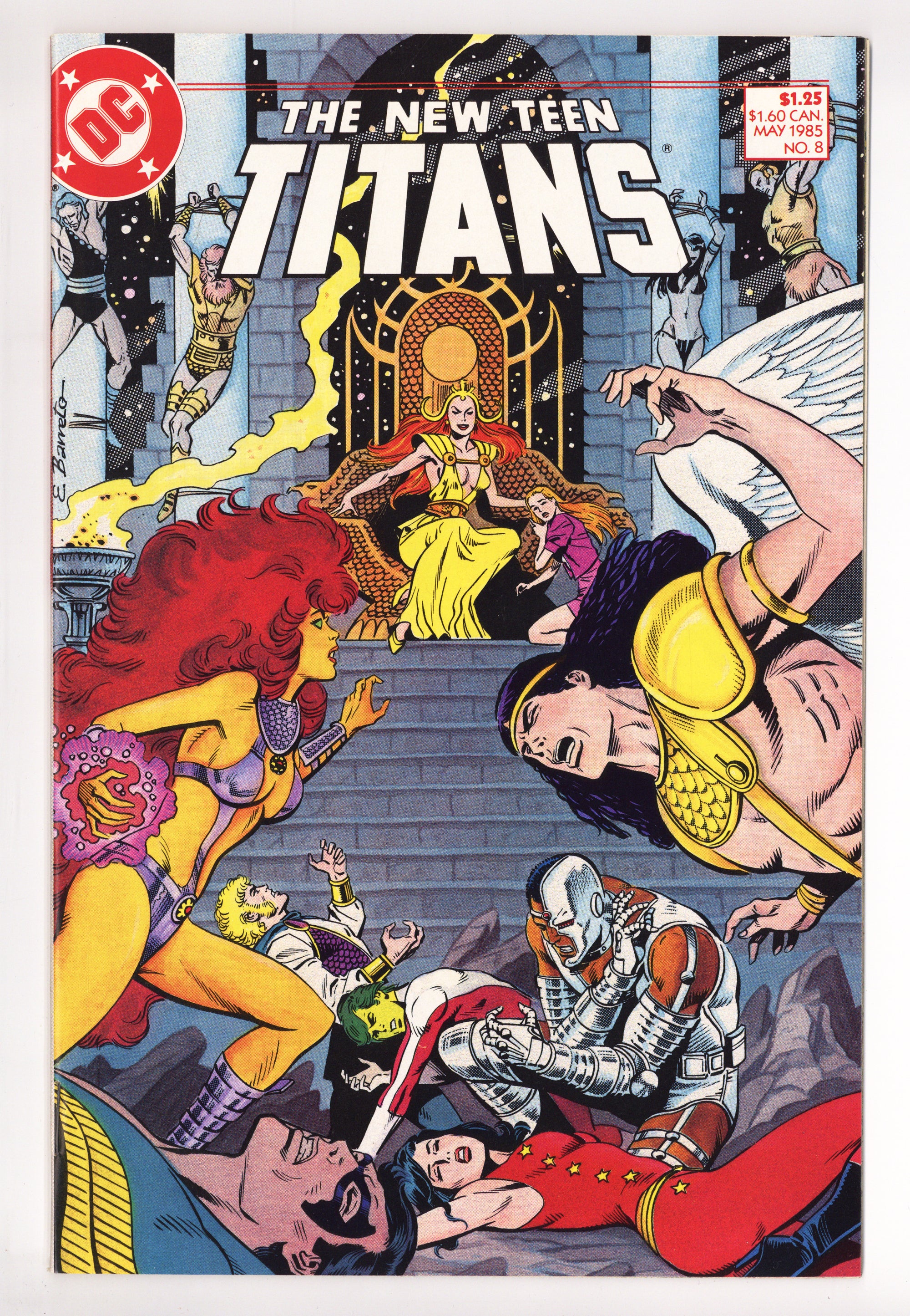 The New Teen Titans Vol 2 8 High Grade (1985) 