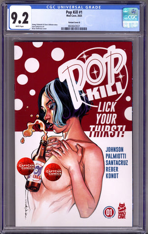 Pop Kill 1 CGC 9.2 (NM-) (2025) Stelfreeze Risque Variant