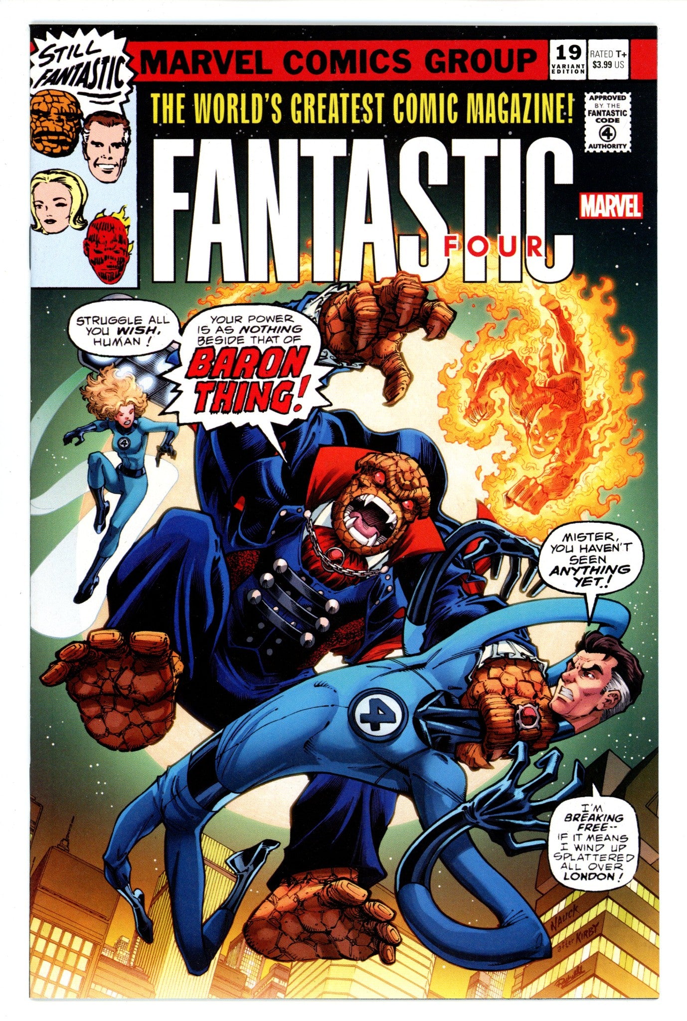 Fantastic Four Vol 7 19 Nauck Variant (2024)