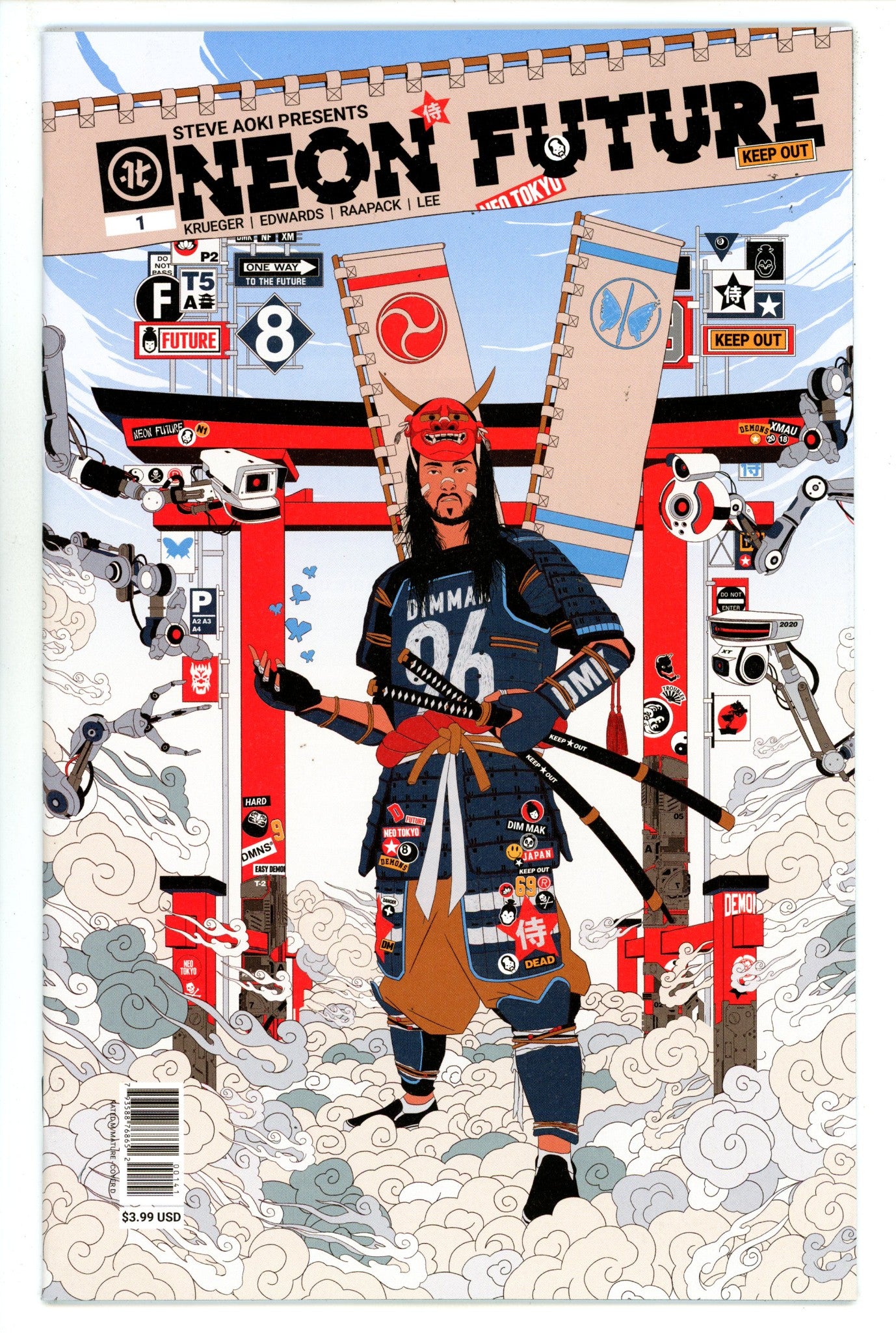 Neon Future   1      (2019) Raapack     Variant  