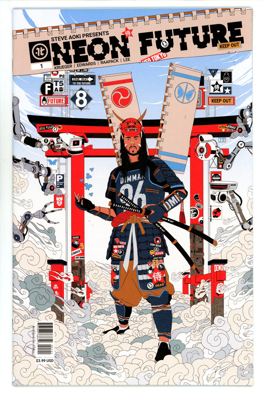 Neon Future   1      (2019) Raapack     Variant  