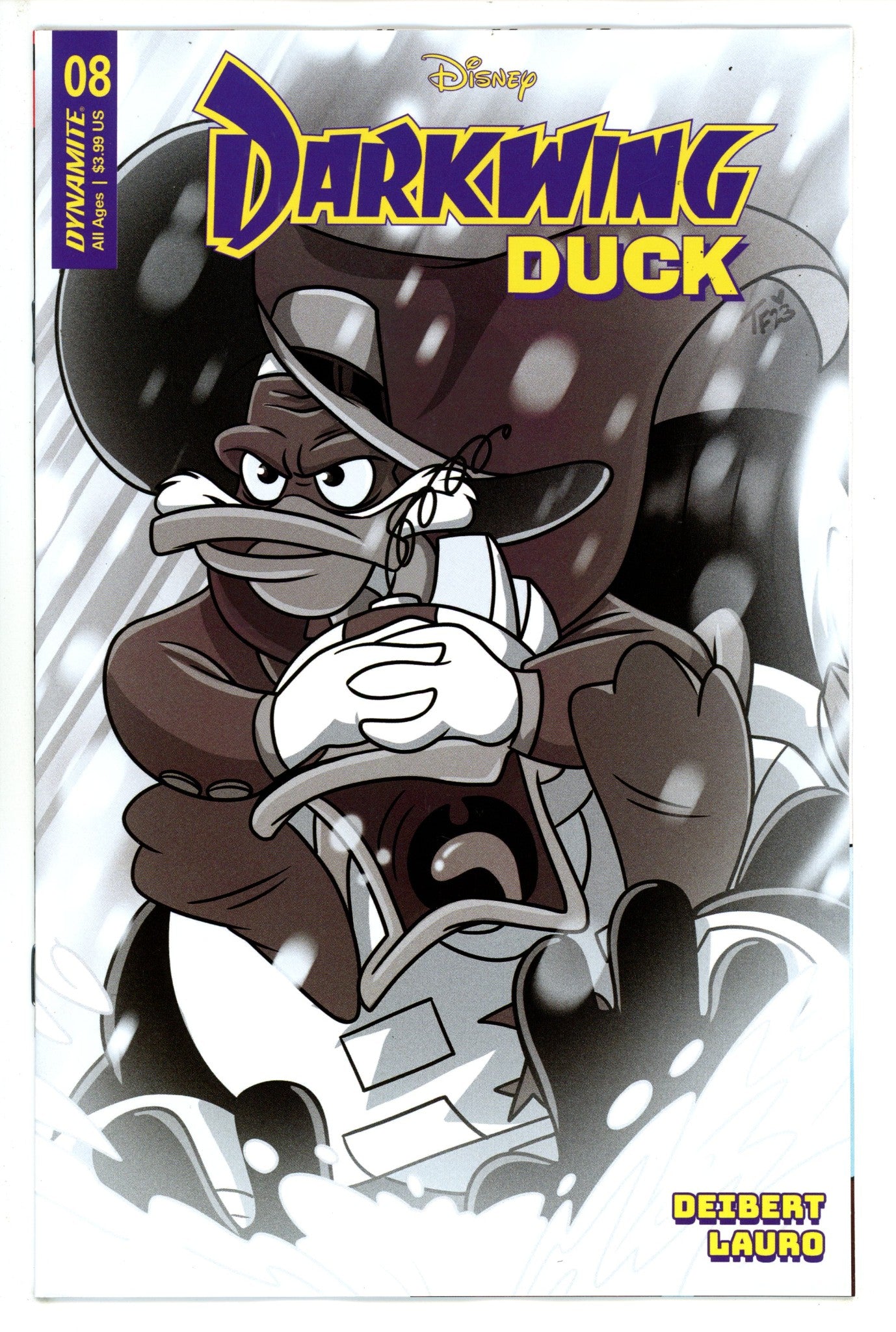 Darkwing Duck 8 Forstner B&W Incentive Variant (2023)