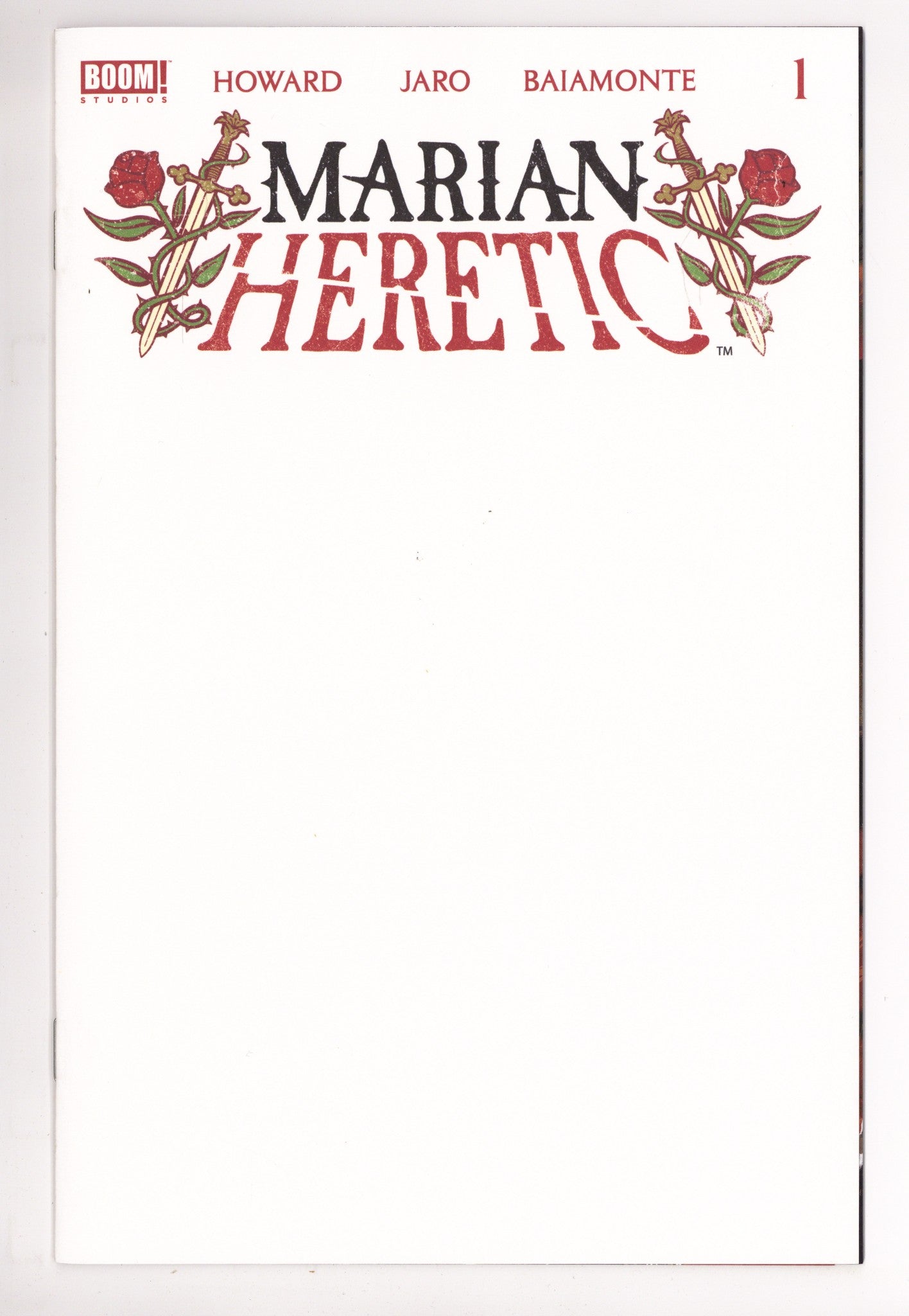Marian Heretic 1 High Grade (2025) Blank Variant 